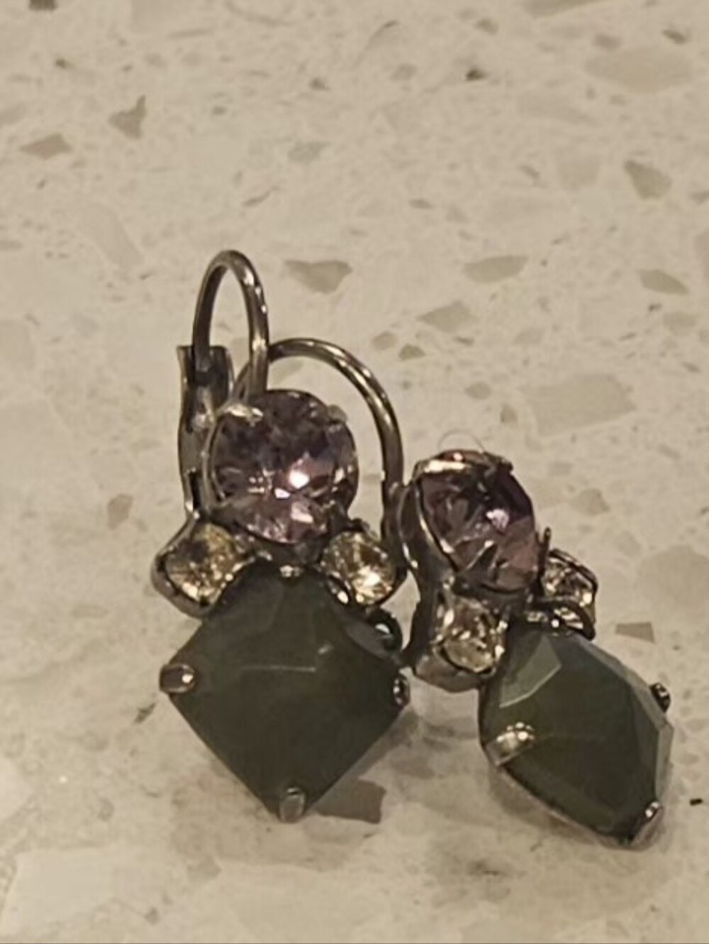 Sorrelli Gingham French Wire Drop Earrings - Picture 2 of 9